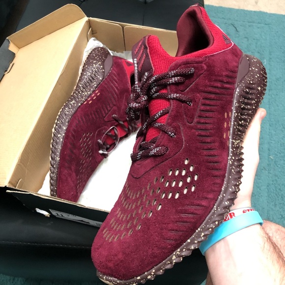 adidas alphabounce maroon